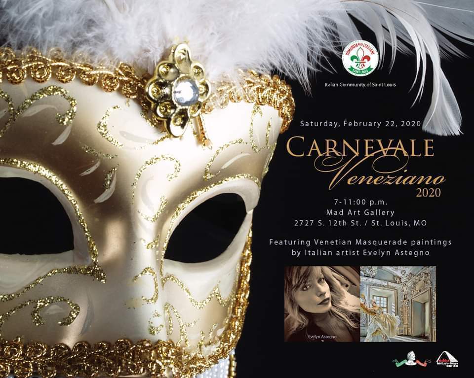 Carnevale Veneziano 2020 St Louis Italians Masquerade Ball 
